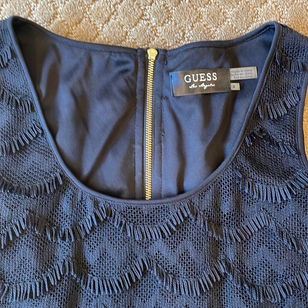 Guess sleeveless black dress